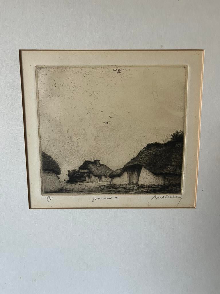 Dirk Baksteen Ets, Enlèvement, Eau-forte