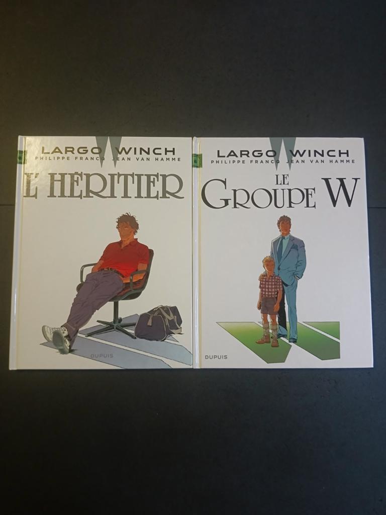 Lot de 2 bd largo winch 1 et 2 (grand format), Enlèvement ou Envoi