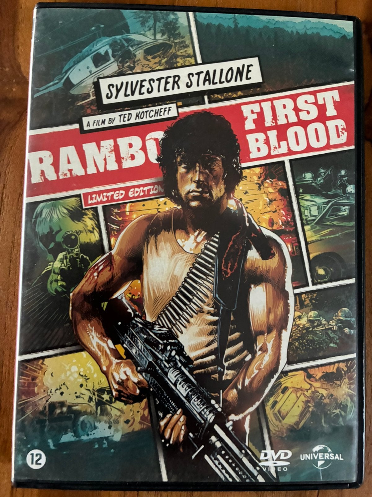 Rambo alle 5 de films €10, Ophalen of Verzenden, Zo goed als nieuw