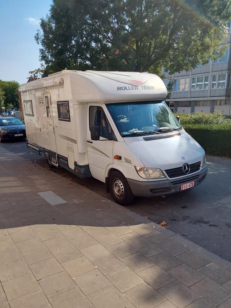 TE KOOP CAMPER MERCEDES316CDI DIESEL 4PERS+FOULS OPTIONS, Diesel, Particulier, Mercedes, Luifel