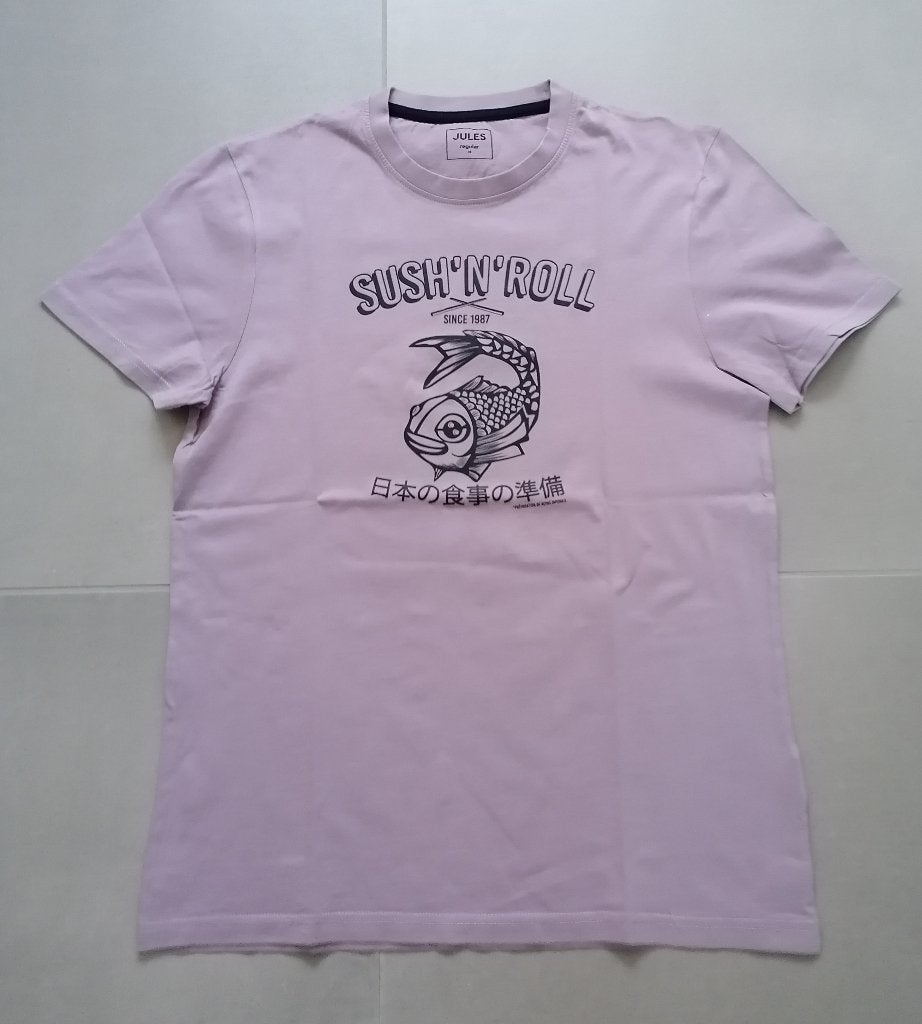 T-shirt Jules,maat M, Kleding | Heren, Jules, Maat 48/50 (M), Paars, Ophalen of Verzenden