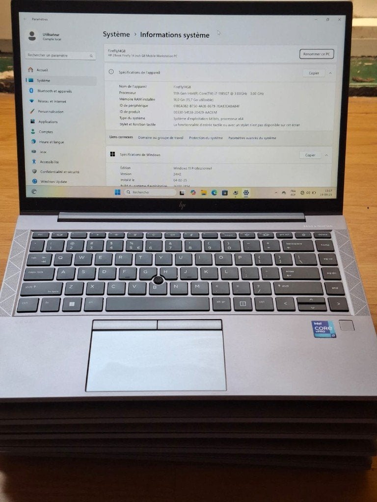 zbook firefly 14 g8 core i7 11ème génération prix 390€, Computers en Software, Windows Laptops, Gebruikt, 14 inch, SSD, 4 Ghz of meer