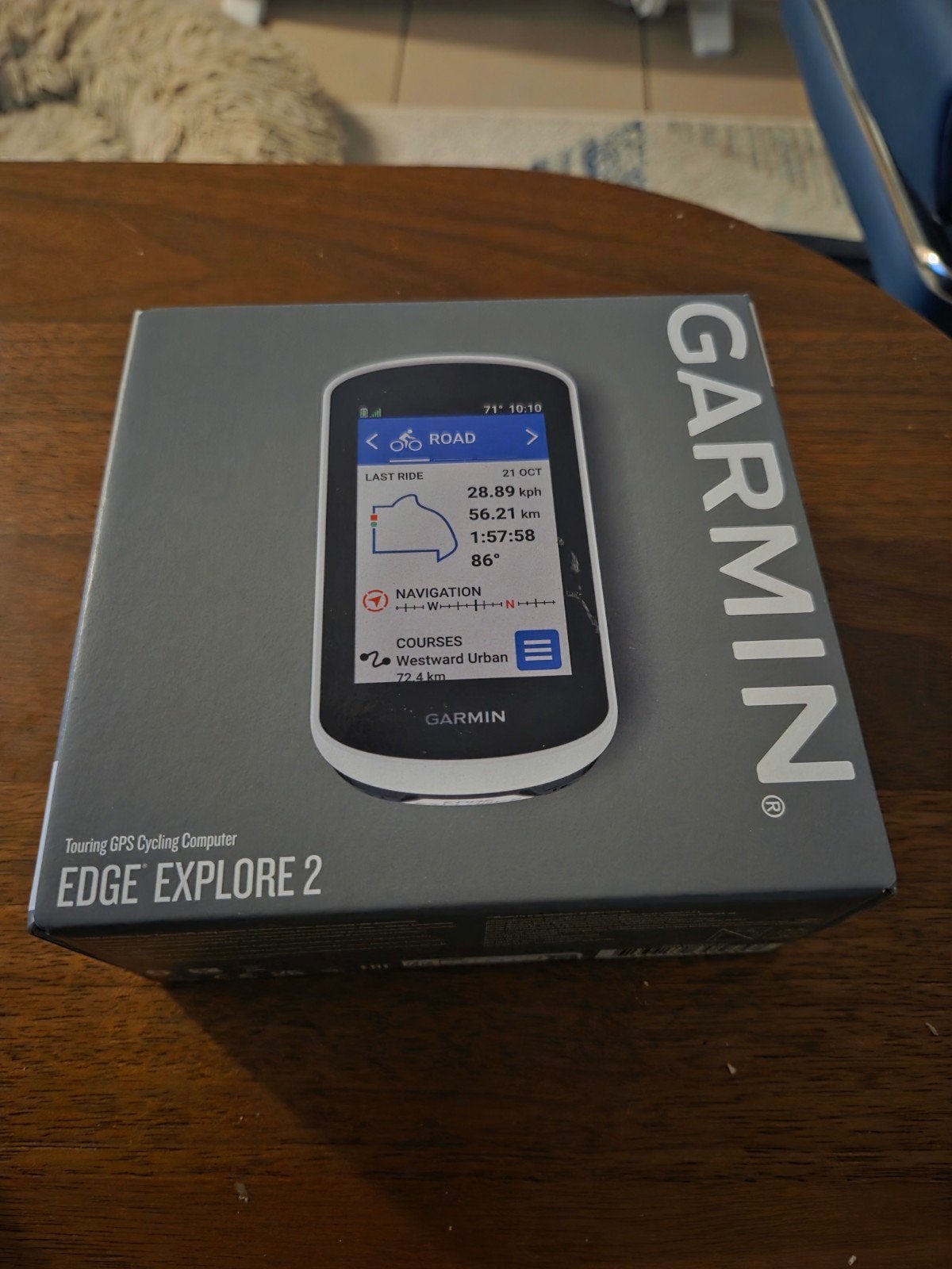 Garmin explore 2, Enlèvement