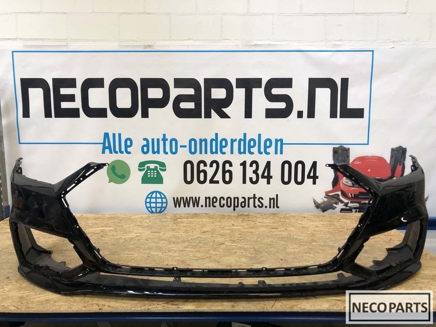 Audi A7 4K 4k8 S-line voorbumper 4K8807437C 2018-2020 origin, -, Audi, Utilisé, -