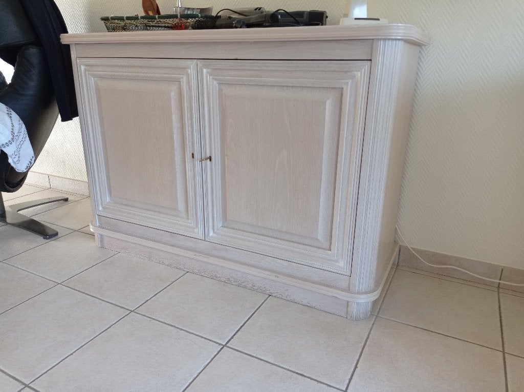 Kast, Huis en Inrichting, Ophalen, Bleek eik, Met deur(en), 100 tot 150 cm