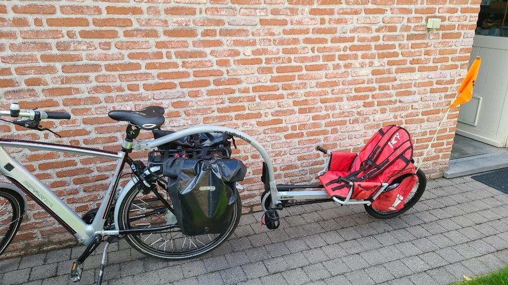 Aanhangfiets, Fietsen en Brommers, Ophalen, Gebruikt, Aanhangfiets, Weehoo