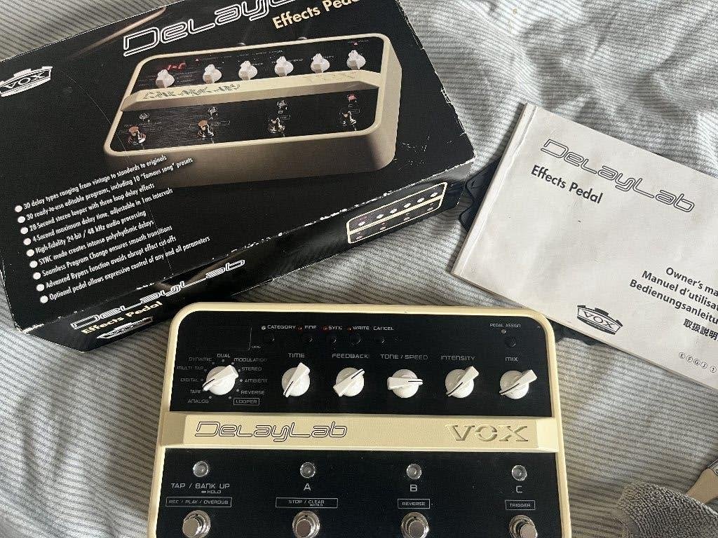 Vox DelayLab, Musique & Instruments, Enlèvement ou Envoi, Comme neuf, Autres types
