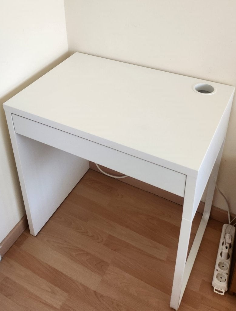 Bureau IKEA, blanc, 73x50x75 cm, 25 Euro negociable, Bureau d'écolier, 73 cm, 50 cm, Comme neuf