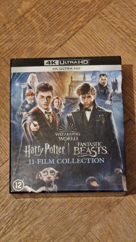Harry Potter + Fantastic Beasts 4K Blu-ray-set, Ophalen of Verzenden, Zo goed als nieuw, Boxset