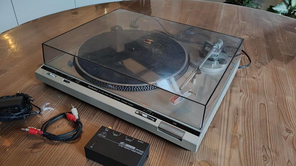 platenspeler Technics SL-D20, Audio, Tv en Foto, Platenspelers, Gebruikt, Platenspeler, Technics, Pitch-regelaar, Automatisch
