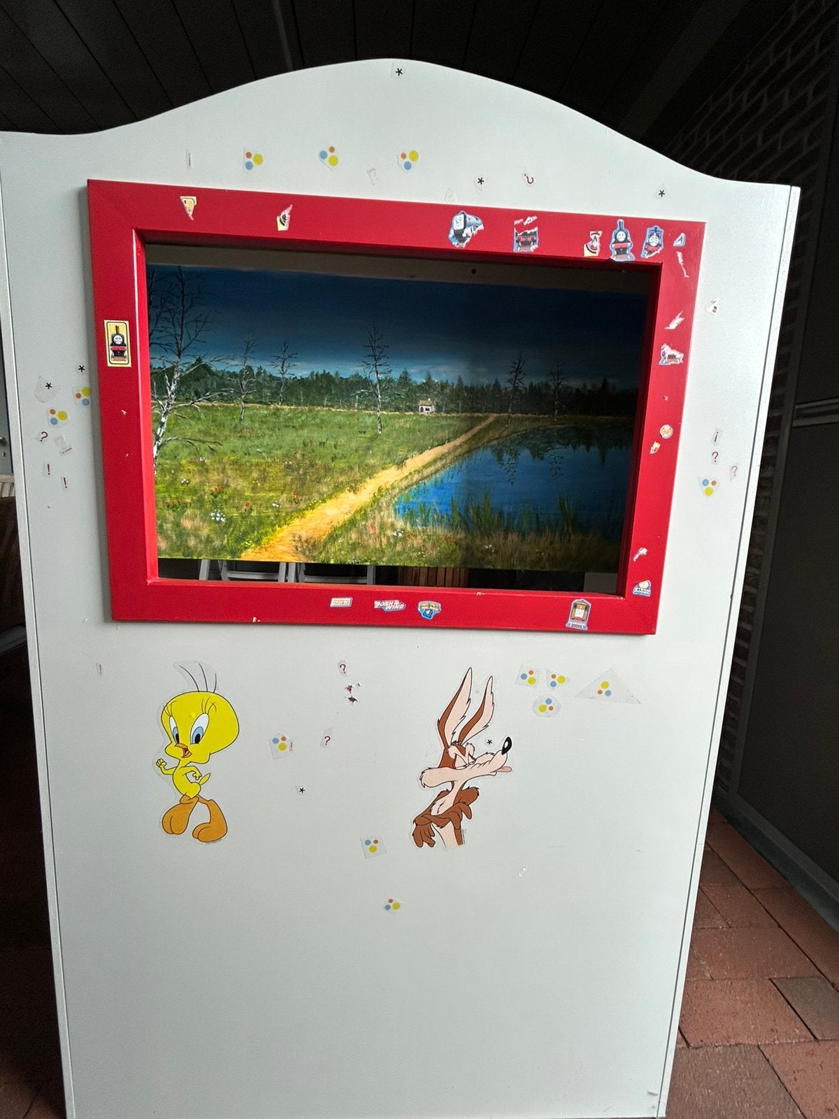 Poppenkast met speelpoppen, Kinderen en Baby's, Speelgoed | Poppen, Ophalen, Gebruikt