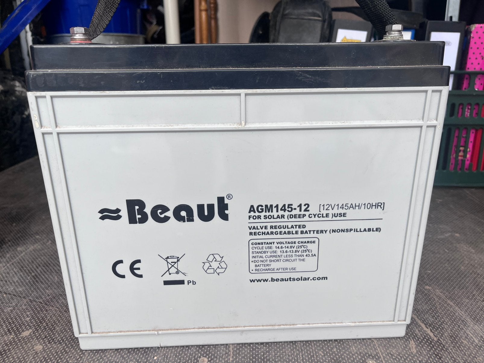 BATTERIJEN, Ophalen, Gebruikt