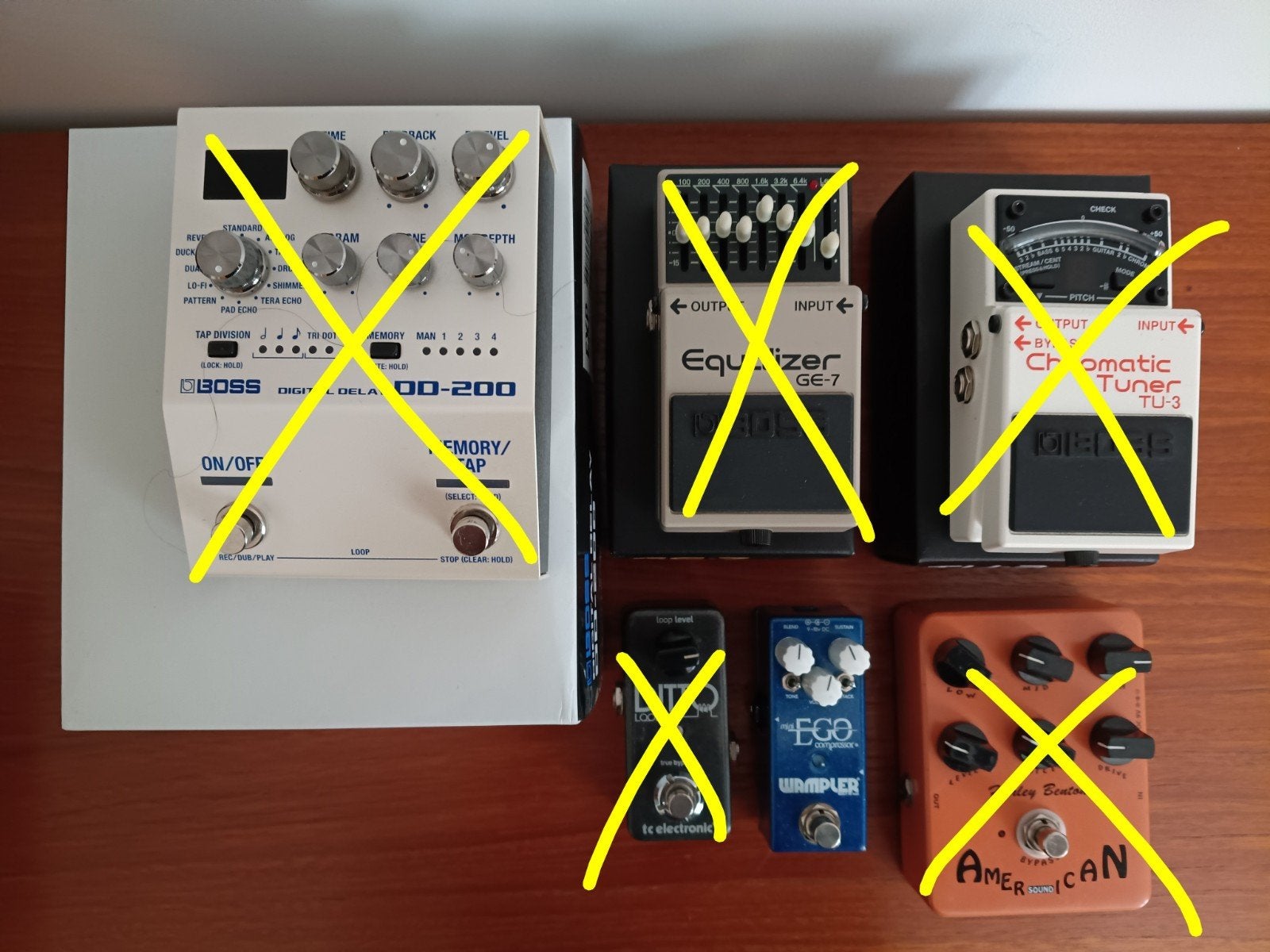 pedalen gitaar, Muziek en Instrumenten, Verzenden, Zo goed als nieuw, Delay of Echo