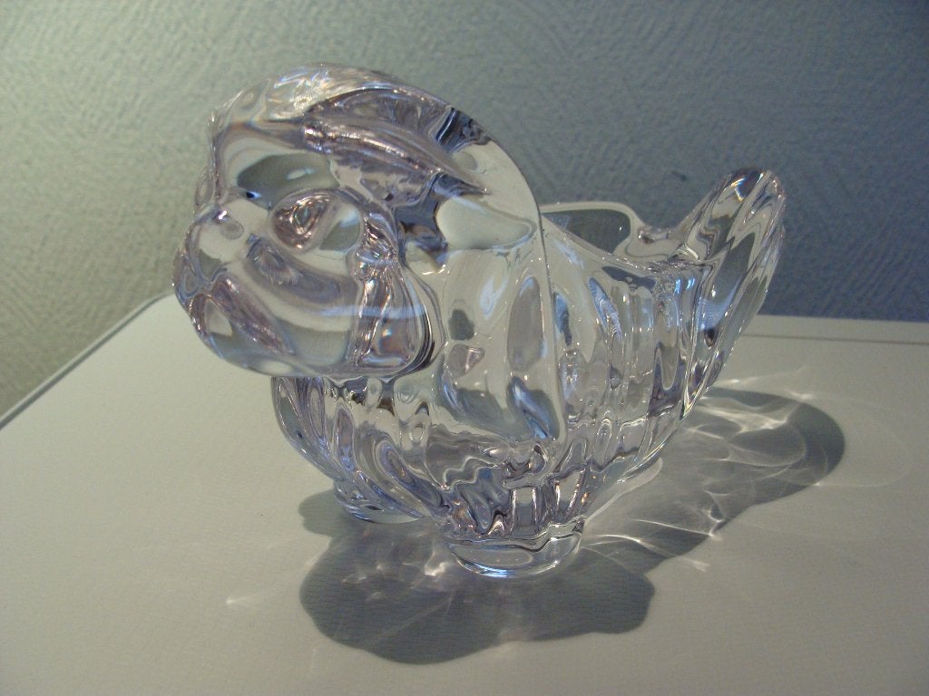 Hondje in Cristal de Vannes, Antiek en Kunst, Antiek | Glaswerk en Kristal, Verzenden