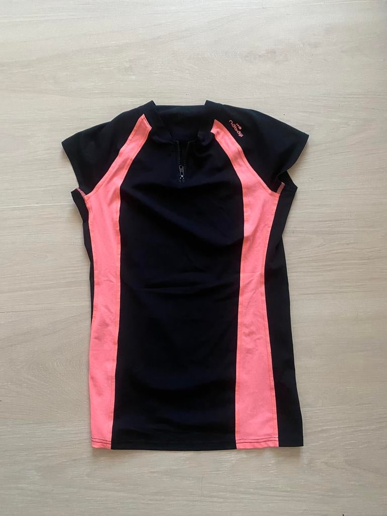 Nabaiji Rashguard / Surfshirt Korte Mouw - Maat s, Taille 36 (S), Comme neuf, Enlèvement, Autres types