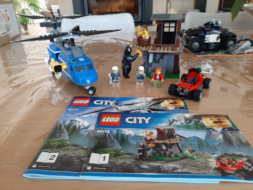Lego City Police set 60173 Mountain Arrest, City, Lego, Ophalen of Verzenden, Complete set