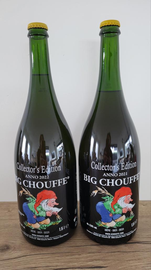 Big Chouffe, Verzamelen, Ophalen