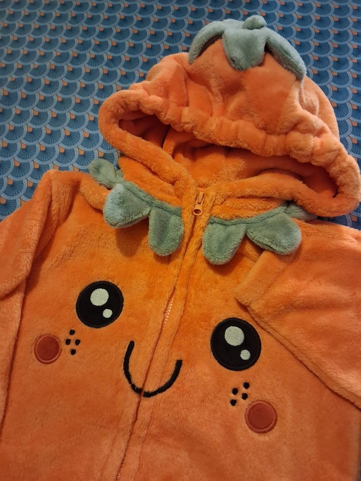 Oranje pompoen onesie JBC maat 92, Kinderen en Baby's, Babykleding | Overige, Ophalen of Verzenden, Zo goed als nieuw, JBC, Jongetje of Meisje