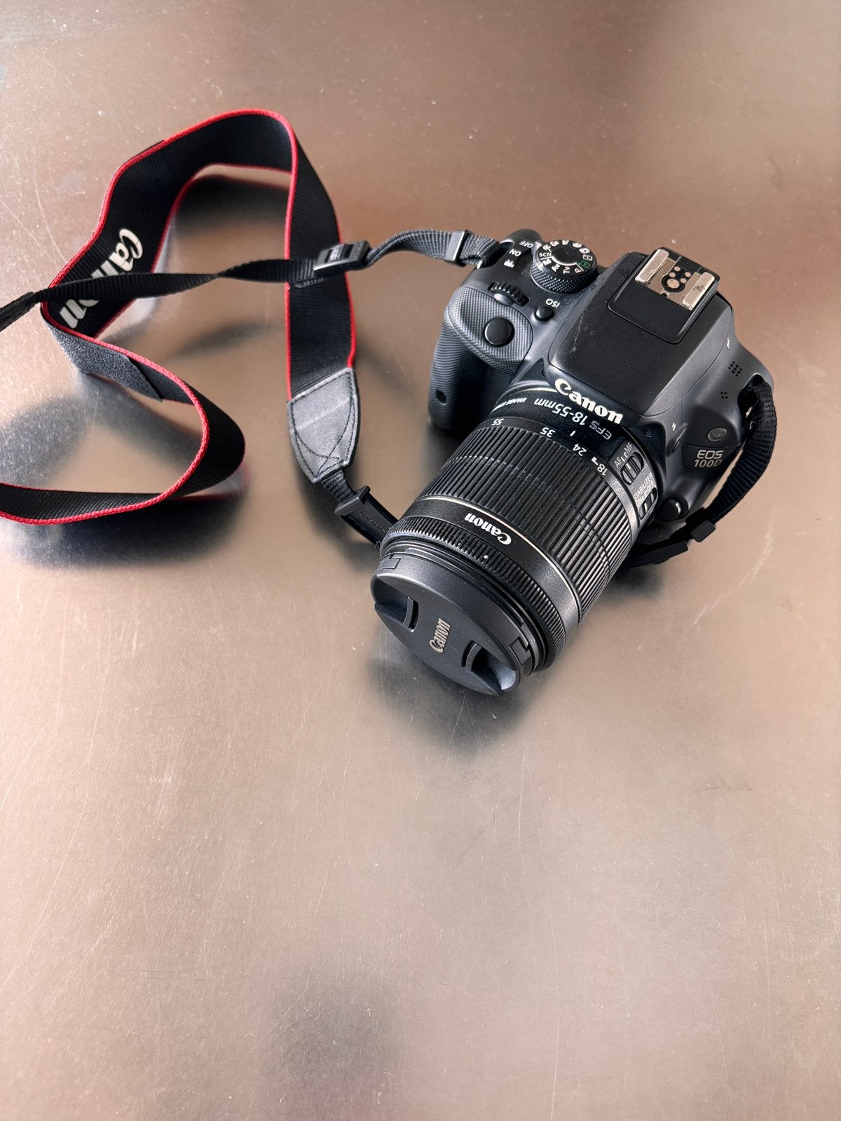 Canon 100D + lens 50mm, TV, Hi-fi & Vidéo, Enlèvement ou Envoi, Stabilisation d'image, Canon, Utilisé