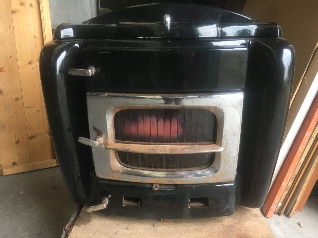 Kolenkachel, Huis en Inrichting, Ophalen, Gebruikt, Overige brandstoffen, Vrijstaand