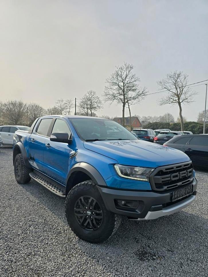 FORD RANGER RAPTOR-4X4//PERFORMANCE//SPORTSEATS//NAVI-CAMERA, Automaat, Euro 6, 4 cilinders, Blauw
