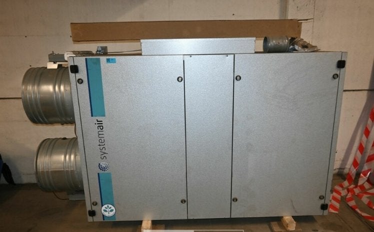 Systemair professionele ventilatie-unit WTW systeem, Bricolage & Construction, Chauffage & Radiateurs, Neuf, Poêle, 800 watts ou plus