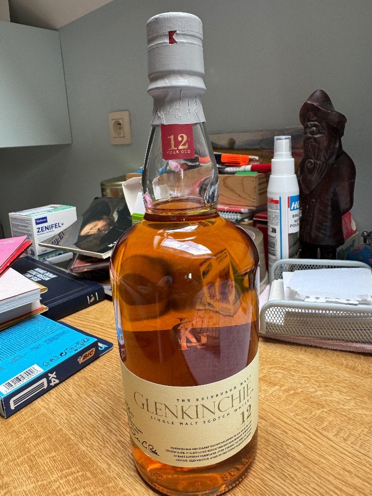 Whisky : Glenkinchie 12 years, Overige gebieden, Overige typen, Nieuw, Ophalen of Verzenden