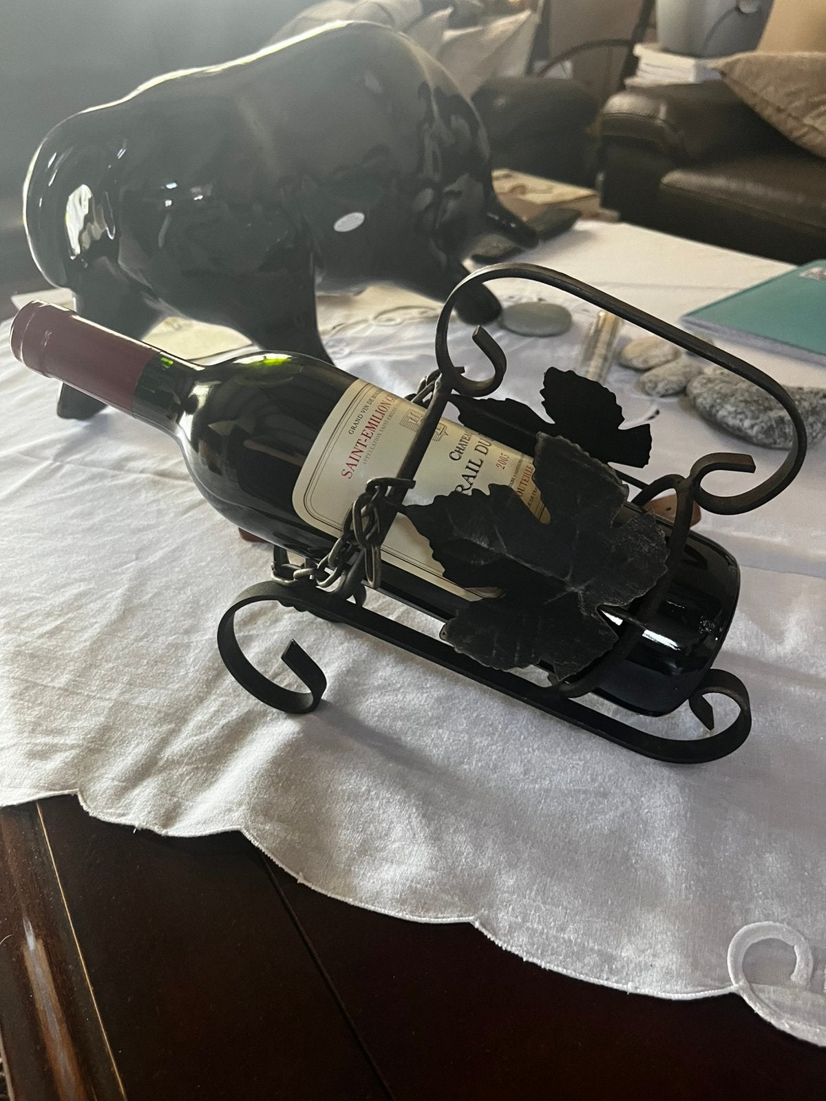 Porte bouteille, Enlèvement, Utilisé, Métal