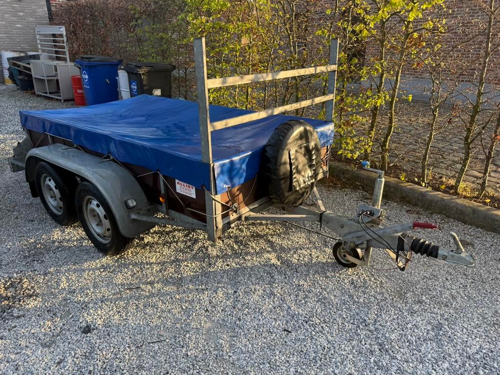RW1500 geremde aanhangwagen 1500kg, Auto diversen, Ophalen, Zo goed als nieuw