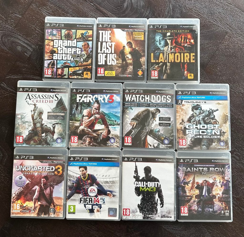 PS3 games, Consoles de jeu & Jeux vidéo, Un ordinateur, Aventure et Action, Enlèvement, Utilisé