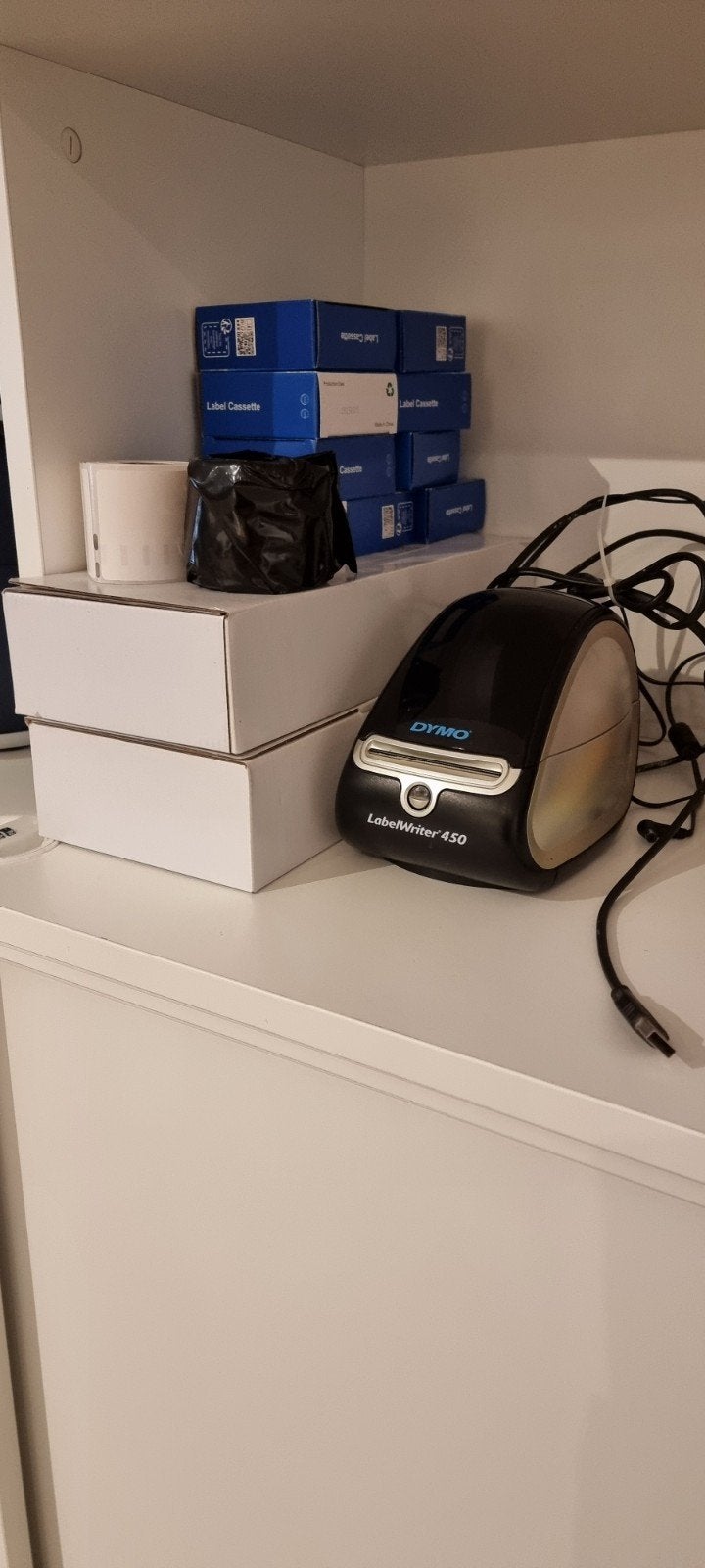 labelwriter 450 met voorraad, Ophalen