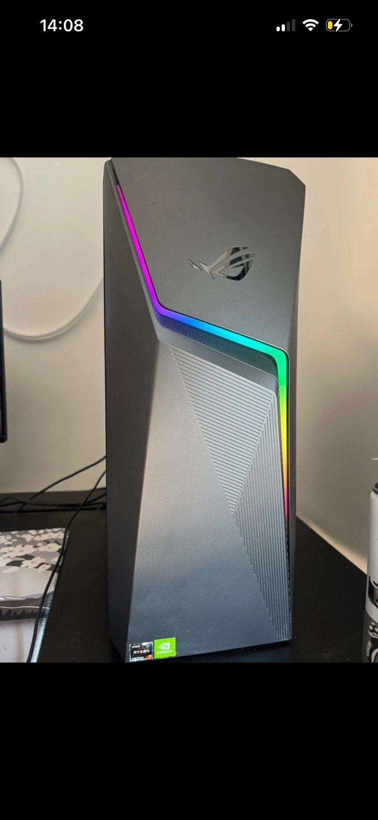 Asus Rog Strix G10DK, Informatique & Logiciels, Comme neuf, HDD, Avec carte vidéo, 16 GB