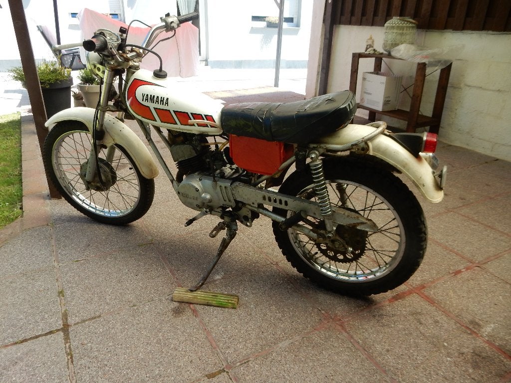 yamaha ty 50, Enlèvement, Yamaha