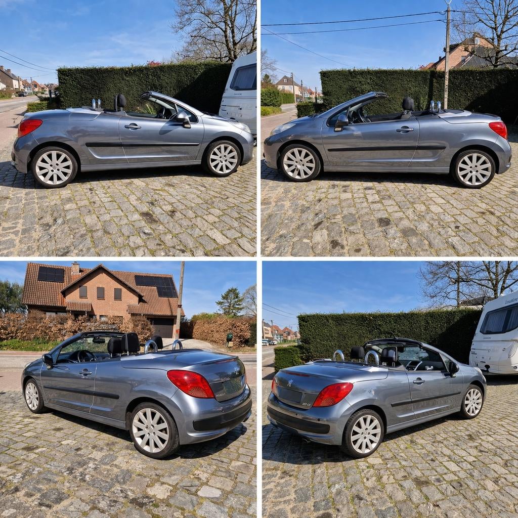 Cabrio Peugeot 207 CC, Auto's, Peugeot, Particulier, Android Auto, Apple Carplay, Bluetooth, Radio, Benzine, Ophalen