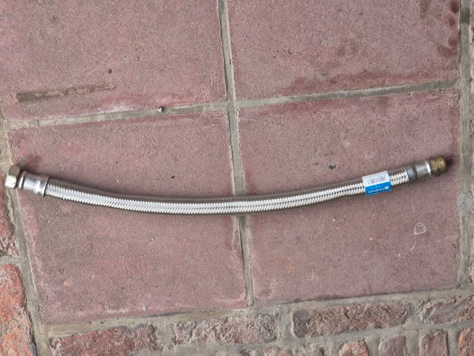 Nieuwe inox flexibel van 60cm en diameter van 3/4", Ophalen, Inox