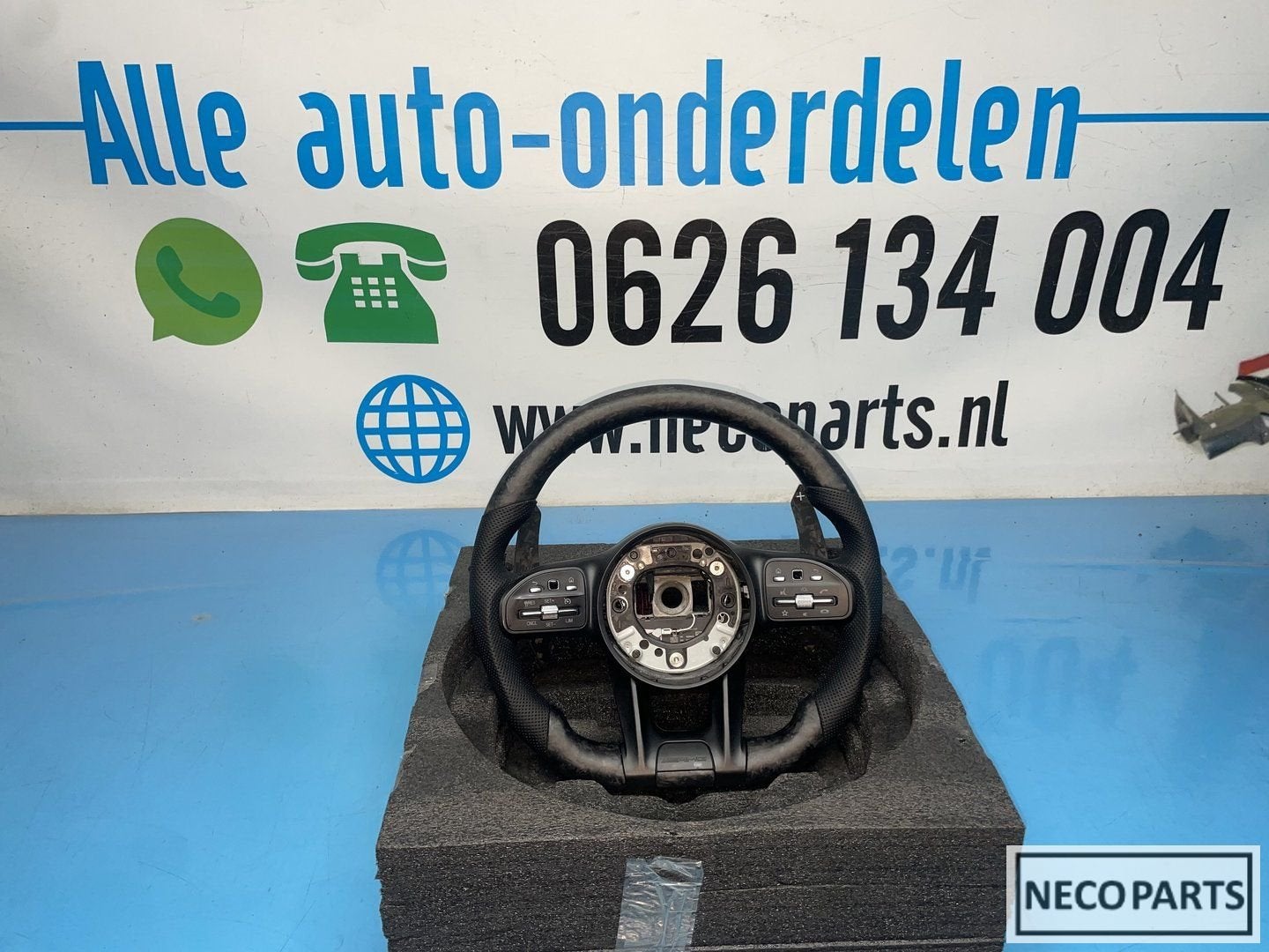 MERCEDES W177 W118 W205 W213 AMG CARBON STUUR STUURWIEL, Gebruikt, -, Ophalen of Verzenden, -
