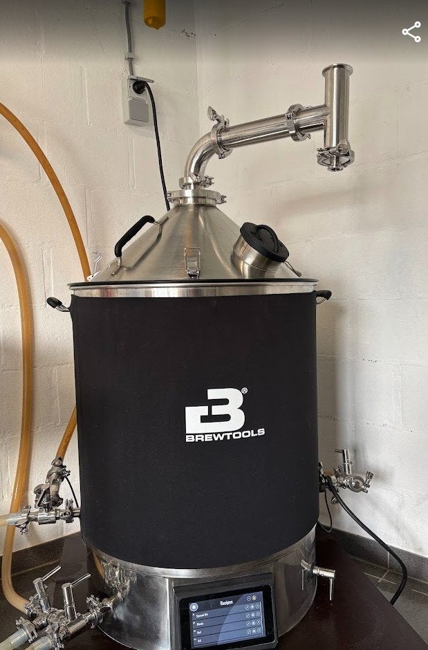 B150 Brewtools brouwketel (bier), Hobby en Vrije tijd, Ophalen, Zo goed als nieuw