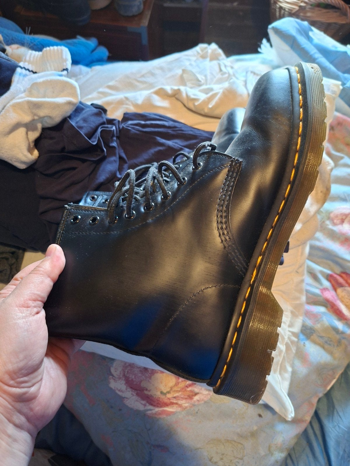 bottines Dr Martens 43, Ophalen, Zo goed als nieuw, Maat 42/44 (L)