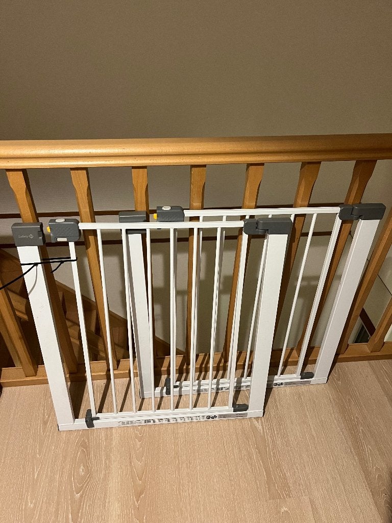 2 Barrières de sécurité, Enfants & Bébés, Barrière de sécurité, Comme neuf, Enlèvement, Métal ou Fer