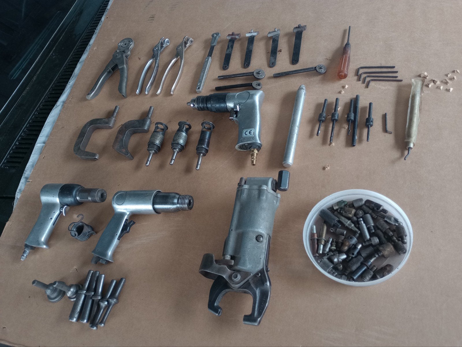 Grote complete aircraft tools set, Doe-het-zelf en Bouw, Gereedschap | Boormachines, Ophalen, Boormachine
