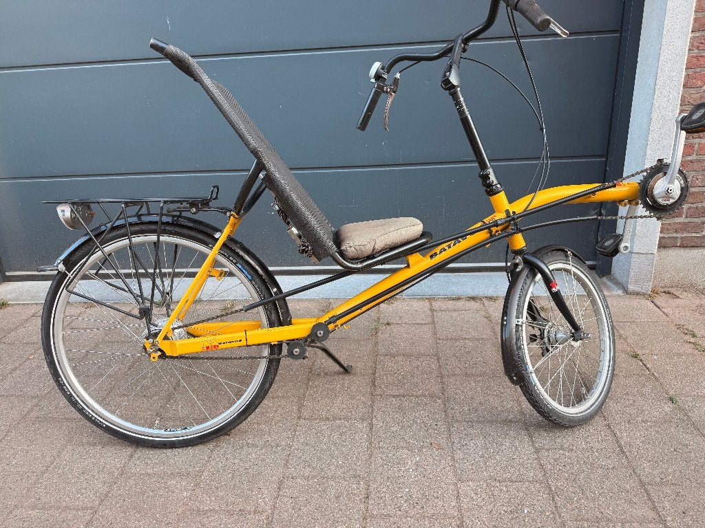 Liegfiets Batavus, Fietsen en Brommers, Fietsen | Ligfietsen, Gebruikt, Bovenstuur, Trommelrem, Ophalen