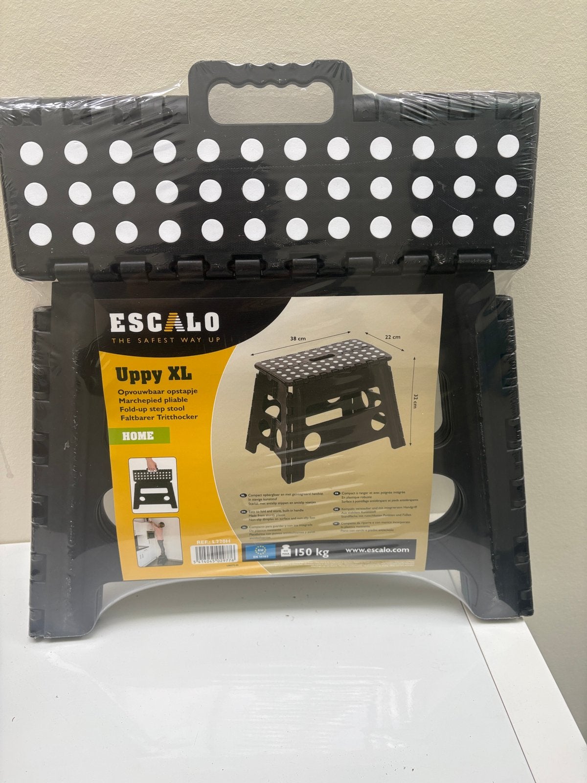 Escalo Uppy XL opvouwbaar opstapje – Nieuw in verpakking, Doe-het-zelf en Bouw, Ladders en Trappen, Ophalen, Nieuw, Opvouwbaar of Inschuifbaar