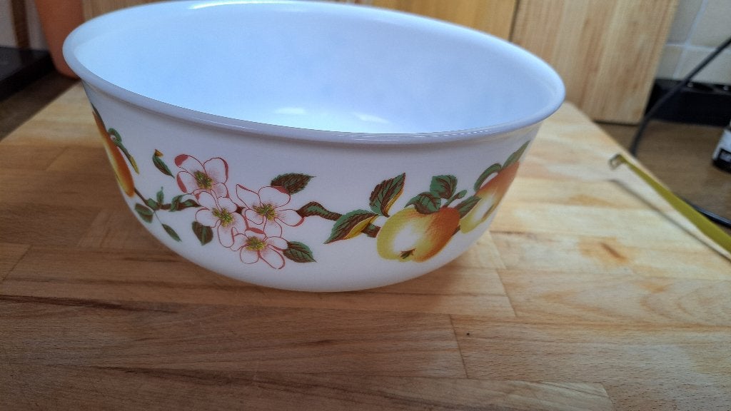 Vintage Pyrex mengschaal 22cm, Enlèvement ou Envoi, Vintage, Comme neuf, Verre