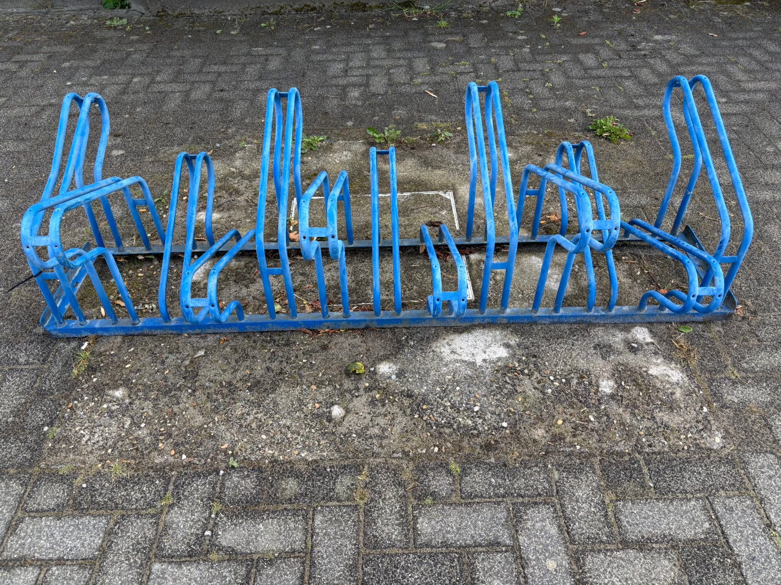 Fietsenrek dubbelzijdig, Fietsen en Brommers, Fietsaccessoires | Fietsenrekken, Ophalen, Gebruikt