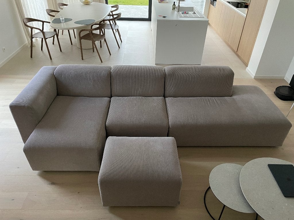 Milano - modulaire designzetel - perfecte staat, Huis en Inrichting, Ophalen, 75 tot 100 cm, Rechte bank, Stof