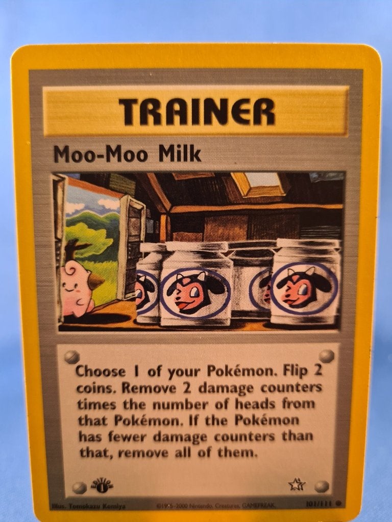 Moo-Moo Milk 101/111 - Neo Genesis (1st edition), Envoi, Utilisé