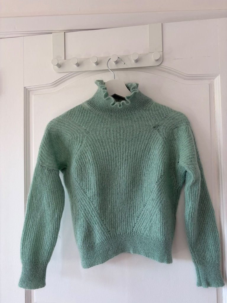 Turqoise trui Essentiel maat S (valt als XXS), Kleding | Dames, Ophalen of Verzenden, Essentiel Antwerp, Maat 36 (S), Gedragen