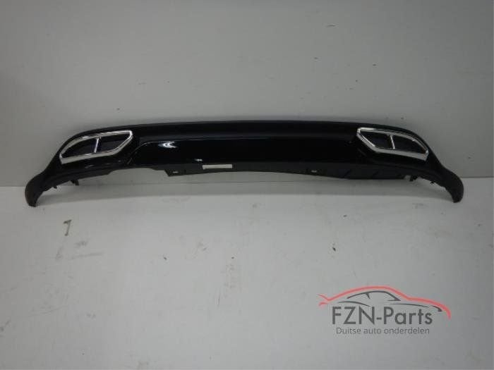 VW Polo 2G Facelift R-Line Diffuser Onderlip Achterbumper NI, Ophalen of Verzenden, Gebruikt, Achter, Bumper