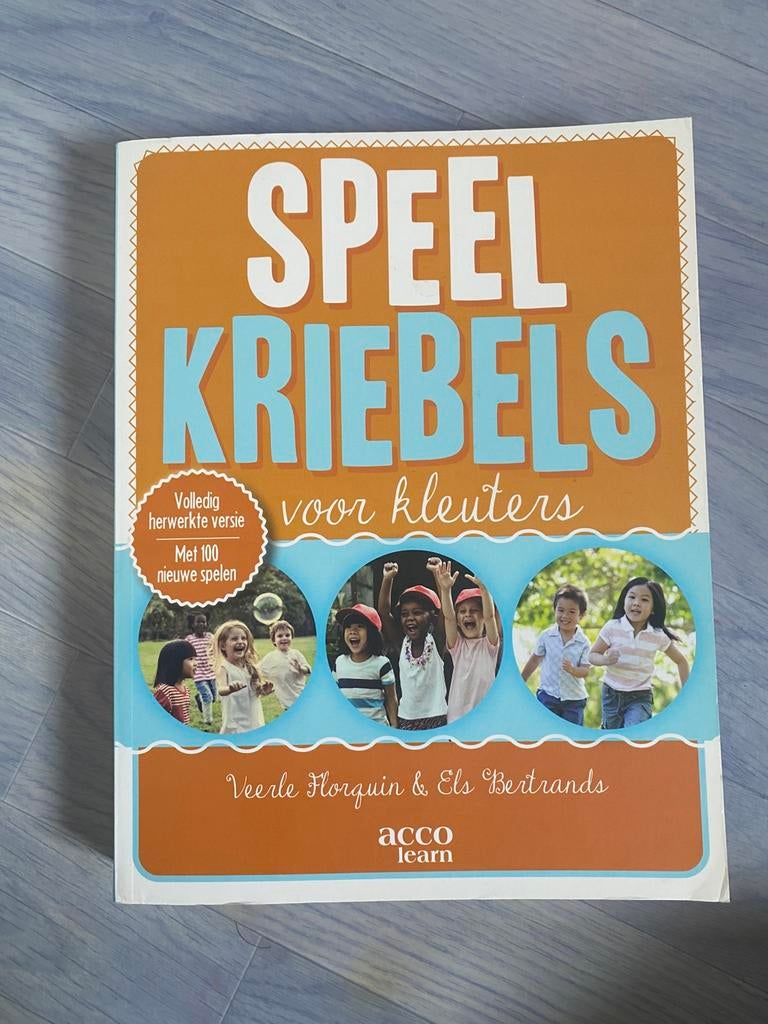 Speelkriebels voor kleuters, Ophalen of Verzenden, Zo goed als nieuw