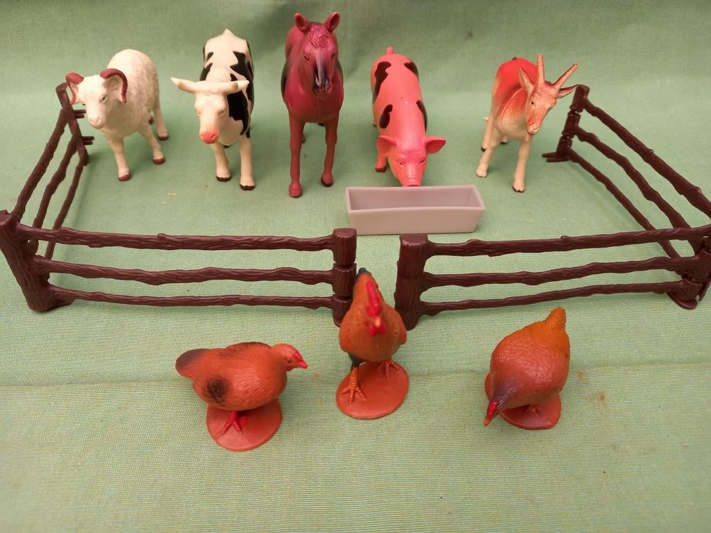 Boerderij dieren nieuw, Ophalen